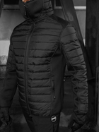 Тактична куртка утеплена BEZET 6331 XXL Чорна (2000093212425) - зображення 7