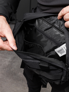 Тактическая нагрудная сумка BEZET 6321 Черная (2000093211633) - изображение 11
