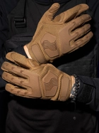 Тактичні рукавички BEZET 6258 M Чорні (2000093212210) - зображення 1