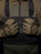 Тактичні рукавички BEZET 6262 L Хакі (2000093212265) - зображення 7