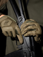 Тактические перчатки BEZET 6262 L Хаки (2000093212265) - изображение 12