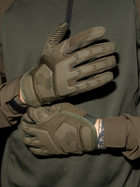 Тактические перчатки BEZET 6262 XL Хаки (2000093212272) - изображение 8