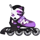 Micro ролики NEW Shaper purple-white 37-40