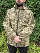 Куртка-бушлат военная мужская тактическая ВСУ (ЗСУ) Пиксель 8722 54 размер хаки - изображение 2
