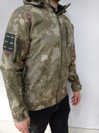 Куртка чоловіча тактична Мультикам Accord Туреччина Софтшел Soft-Shell ЗСУ (ЗСУ) M 8715 хакі - зображення 2