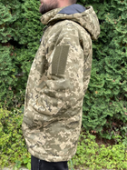 Куртка-бушлат военная мужская тактическая ВСУ (ЗСУ) Пиксель 8722 54 размер хаки - изображение 8