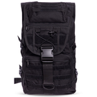 Тактический рюкзак военный штурмовой SILVER KNIGHT 23 л Нейлон Оксфорд Черный (TY-9900) - изображение 2