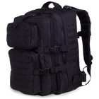 Военный тактический рюкзак штурмовой SILVER KNIGHT 25 л Размер 43 x 25 x 14 см Оксфорд Черный (LK2021) - изображение 3