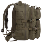 Военный тактический рюкзак штурмовой SILVER KNIGHT 25 л Размер 43 x 25 x 14 см Оксфорд Хаки (LK2021) - изображение 4