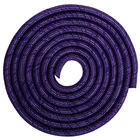 Скакалка для художественной гимнастики утяжеленная с люрексом Zelart My Fit 0371 3 м фиолетовый