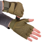 Тактичні рукавички без пальців військові армійські для риболовлі полювання із захистом TACTICAL (BC-8811) - зображення 4