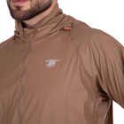 Легкая мужская ветровка куртка непромокаемая весенняя осенняя спортивная тактическая Pro Tactical Хаки (3448) M - изображение 4