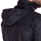 Легкая мужская ветровка куртка непромокаемая весенняя осенняя спортивная тактическая Pro Tactical Черная (3448) L - изображение 5