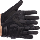 Тактичні рукавички військові з закритими пальцями і накладками Механікс MECHANIX MPACT Чорний (BC-5622) L - зображення 1
