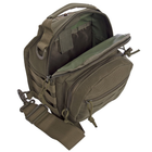 Тактичний рюкзак з однією лямкою SILVER KNIGHT Сумка слінг Поліестер 30 х 23 х 15 см (YQS-099) Хакі - зображення 4