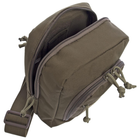 Тактичний рюкзак з однією лямкою SILVER KNIGHT Сумка слінг Поліестер (YQS-224) Хакі - зображення 3
