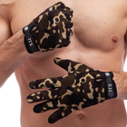 Тактичні рукавиці з закритими пальцями 5.11 Для полювання туризму Нейлон текстиль Камуфляж (BC-0527) XL - зображення 3