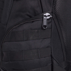 Тактичний рюкзак військовий штурмовий SILVER KNIGHT 16 л Нейлон Оксфорд 40 х 26 х 15 см Чорний (TY-9332) - зображення 8
