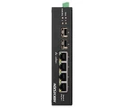 4-портовый неуправляемый POE коммутатор Hikvision DS-3T0506HP-E/HS