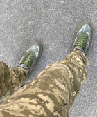 Кроссовки женские тактические ShoesBand Хаки Натуральный нубук с текстильной сеткой 36 (23,5 см) (S32011) - изображение 5