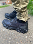 Кросівки чоловічі тактичні ShoesBand Чорні Натуральна шкіра з текстильною сіткою 41 (27 см) (S84141) - зображення 3