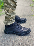 Кроссовки мужские тактические ShoesBand Черные Натуральная кожа с текстильной сеткой 46 (30-30,5 см) (S84141) - изображение 1