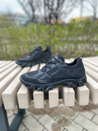 Кросівки чоловічі тактичні ShoesBand Чорні Натуральна шкіра з текстильною сіткою 44 (29,0 см) (S84141) - зображення 9