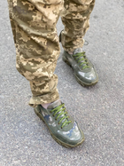 Кроссовки женские тактические ShoesBand Хаки Натуральный нубук с текстильной сеткой 38 (24,5-25 см) (S32011) - изображение 3