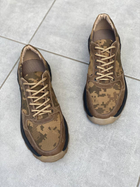 Кроссовки мужские тактические ShoesBand Коричневые Натуральный нубук с текстильной сеткой 42 (27,5-28 см) (S32001-1) - изображение 5