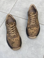 Кросівки чоловічі тактичні ShoesBand Коричневі Натуральний нубук з текстильної сіткою 43 (28,5 см) (S32001-1) - зображення 5