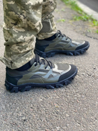 Кросівки чоловічі тактичні ShoesBand Хакі на чорній підошві Натуральна шкіра 43 (28-28,5 см) (S84141-3) - зображення 2