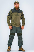 Военная тактическая кофта флисовая Soldier олива 50 размер - изображение 3