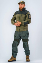 Военная тактическая кофта Флисовая Soldier Олива 52 размер - изображение 1