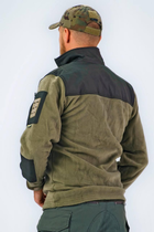 Военная тактическая кофта флисовая Soldier олива 48 размер - изображение 4