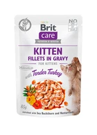 Вологий корм Brit Care Kitten Fillets in Gravy 85 г