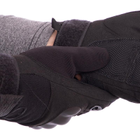 Перчатки тактические с закрытыми пальцами и усиленным протектором OAKLEY размер M черные BC-4623 - изображение 4