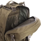 Тактический рейдовый рюкзак SILVER KNIGHT V-55л olive TY-213 - изображение 4