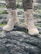 Тактичні черевики Vaneda, військові черевики, берці військові, кайот 45р - зображення 2