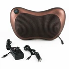 Роликовый массажер SmartUS Massage pillow 4 массажная подушка с инфракрасным подогревом для массажа спины и шеи автомобильная GHM 8028 (v2473)