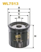 Фильтр масла WIX FILTERS 643/5 = WL7513 WIX Filters (WL7513)