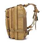 Рюкзак тактический Smartex 3P Tactical 30 ST-008 khaki - изображение 4