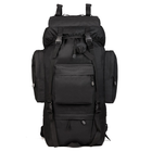 Рюкзак тактичний військовий Protector plus S422 65л із системою Molle black