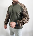Тактическая рубашка UBACS LeRoy цвет – мультикам+олива (50) - изображение 1