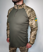 Тактическая рубашка UBACS LeRoy цвет - пиксель-олива (62) - изображение 1