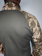 Тактическая рубашка UBACS LeRoy цвет - пиксель-олива (58) - изображение 3