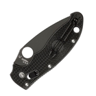 Ніж Spyderco Manix 2 Black Blade BD1 C101PBBK2 - зображення 3