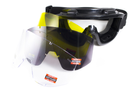 Защитные очки Global Vision Wind-Shield 3 lens KIT (три змінних лінзи) Anti-Fog - изображение 3