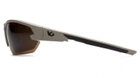 Окуляри захисні Venture Gear Tactical Semtex Tan (bronze) Anti-Fog, коричневі в камуфльованій оправі - зображення 3