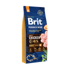 Сухой корм Brit Premium Adult M для взрослых собак средних пород со вкусом курицы