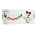 Деревянная игрушка Cubika Сказочная на шнуровке (14309)